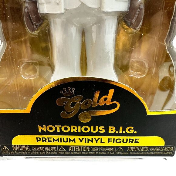 Funko Gold Notorious B.I.G. & Ice Cube Premium Vinyl Figure Set OF 2 NEW IN BOX - Picture 5 of 16